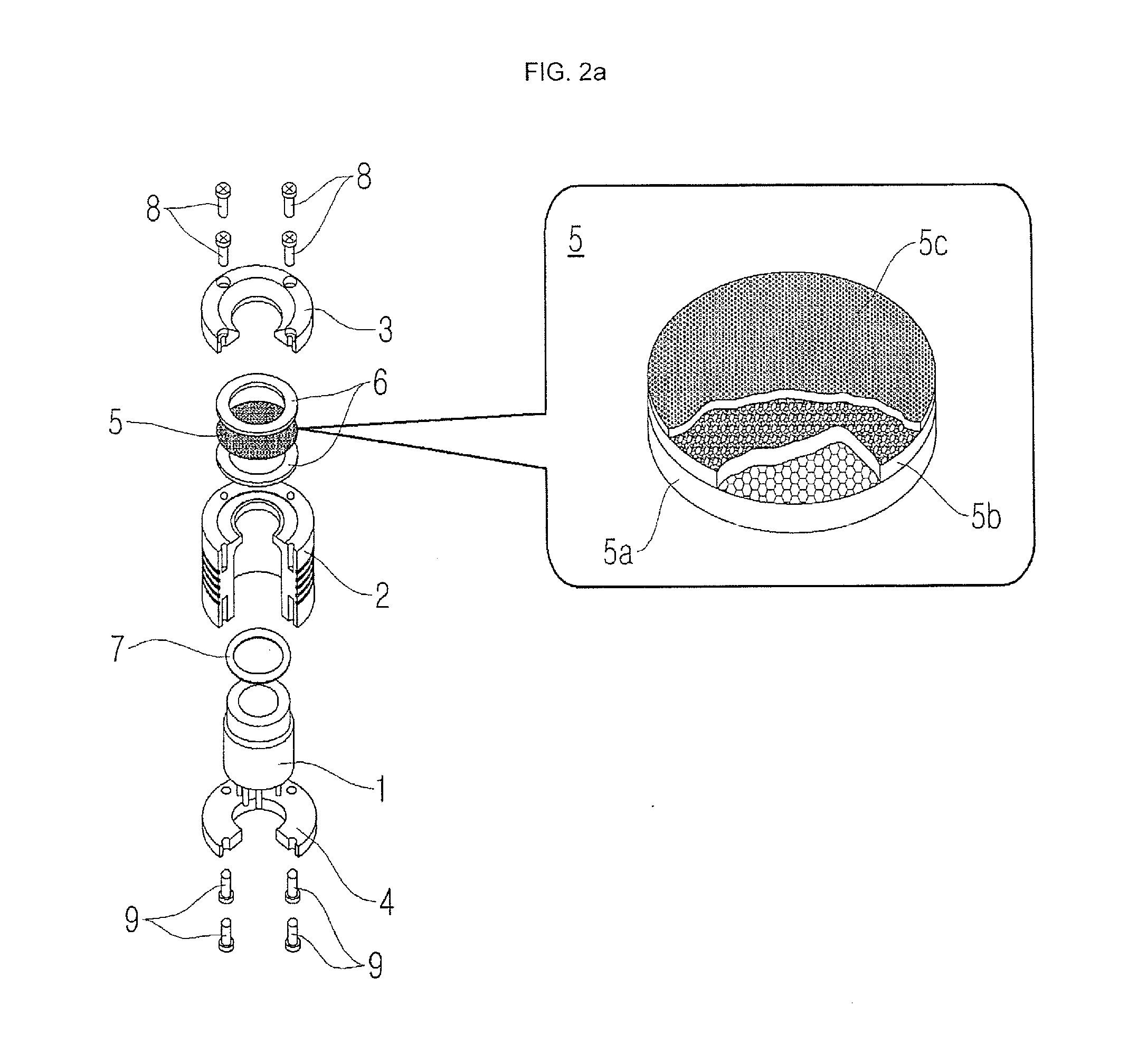 Composite separation membrane structure for gas sensor, gas sensor apparatus comprising the same, and method and apparatus for measuring gas concentration using the same