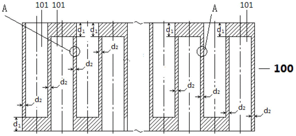 Porous alloy filter element used in high-temperature environment and preparation method of porous alloy filter element