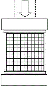 Honeycomb flue gas denitrification catalyst and preparation method thereof