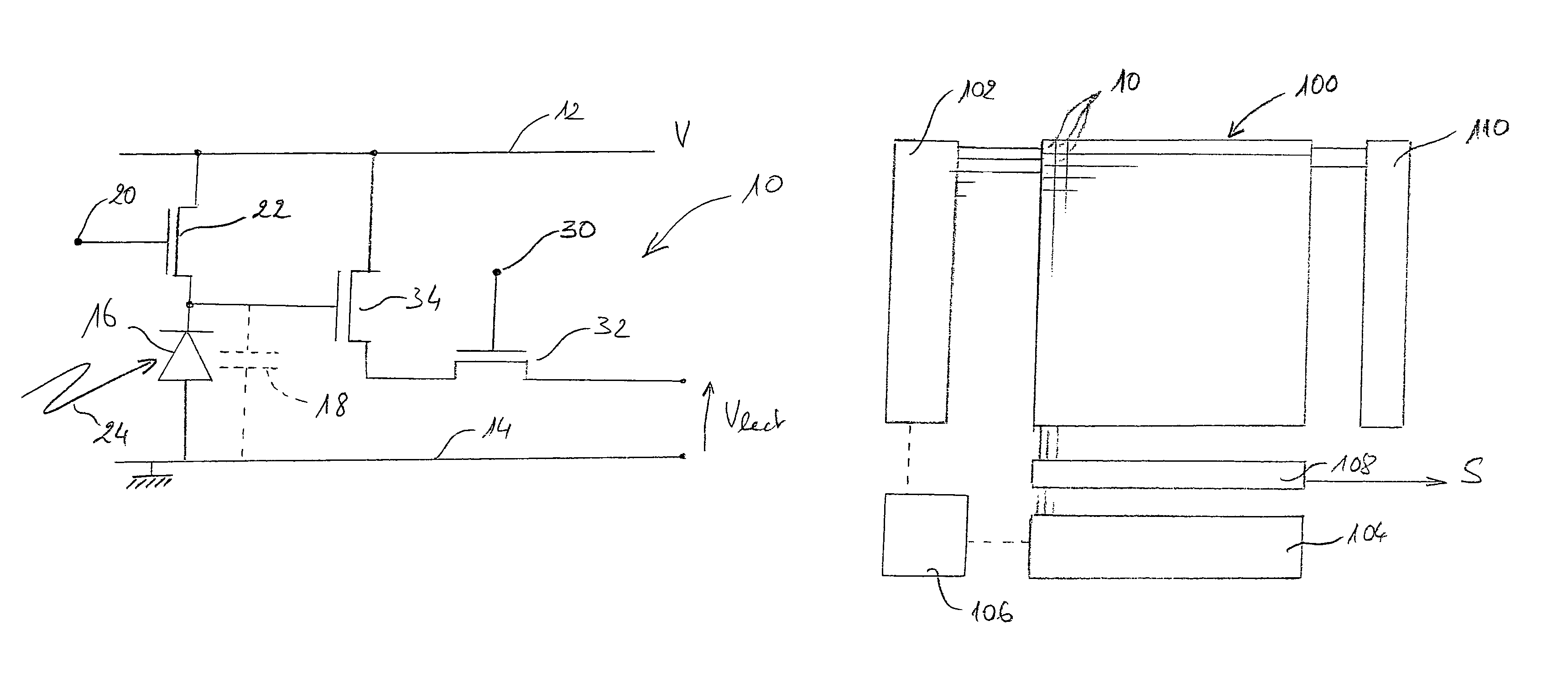 Method for servoing a source of X-rays of a digital radiography device