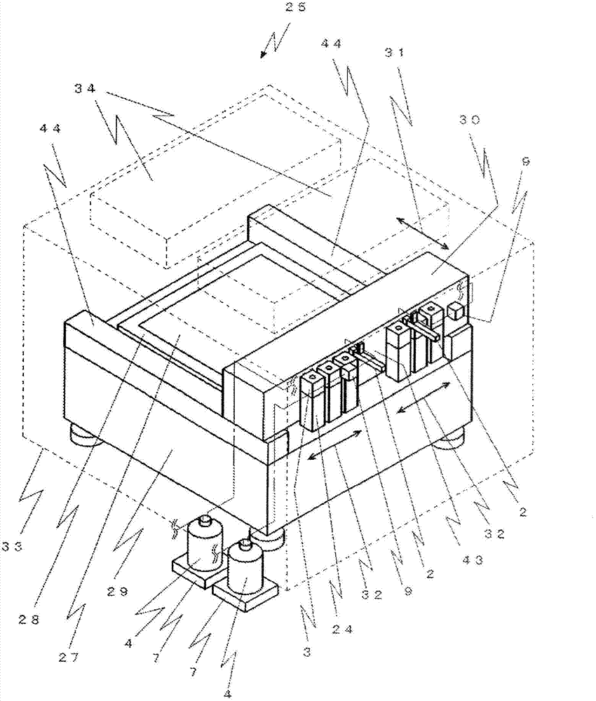 Automated liquid supply mechanism and coater provided with same