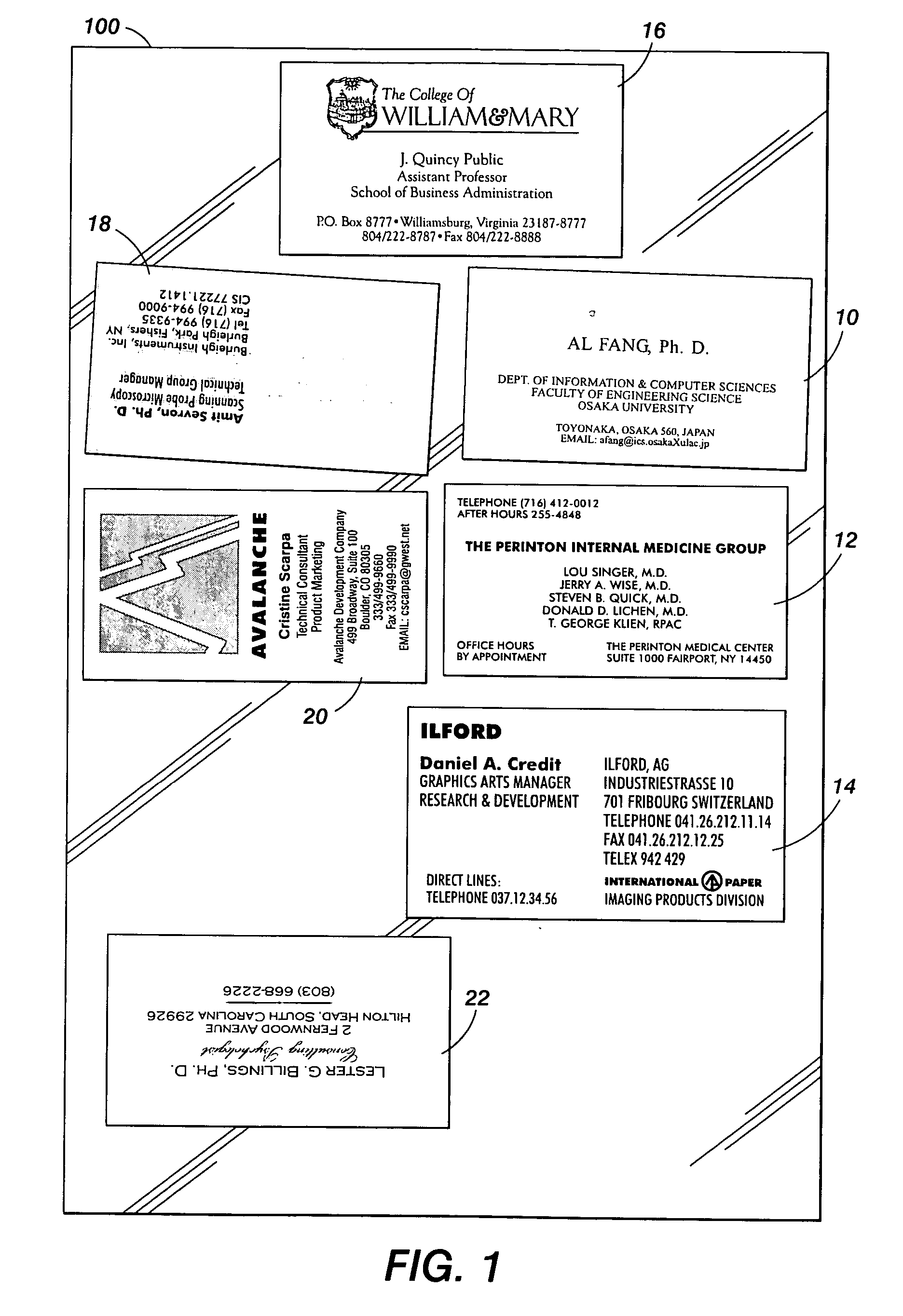 System and method for identifying and labeling fields of text associated with scanned business documents