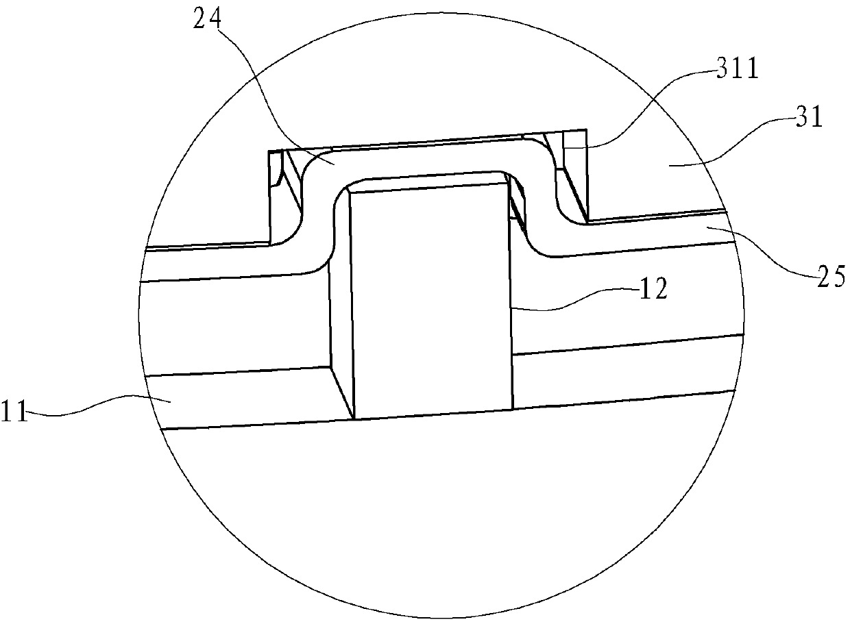 Energy gathering assembly used for gas stove