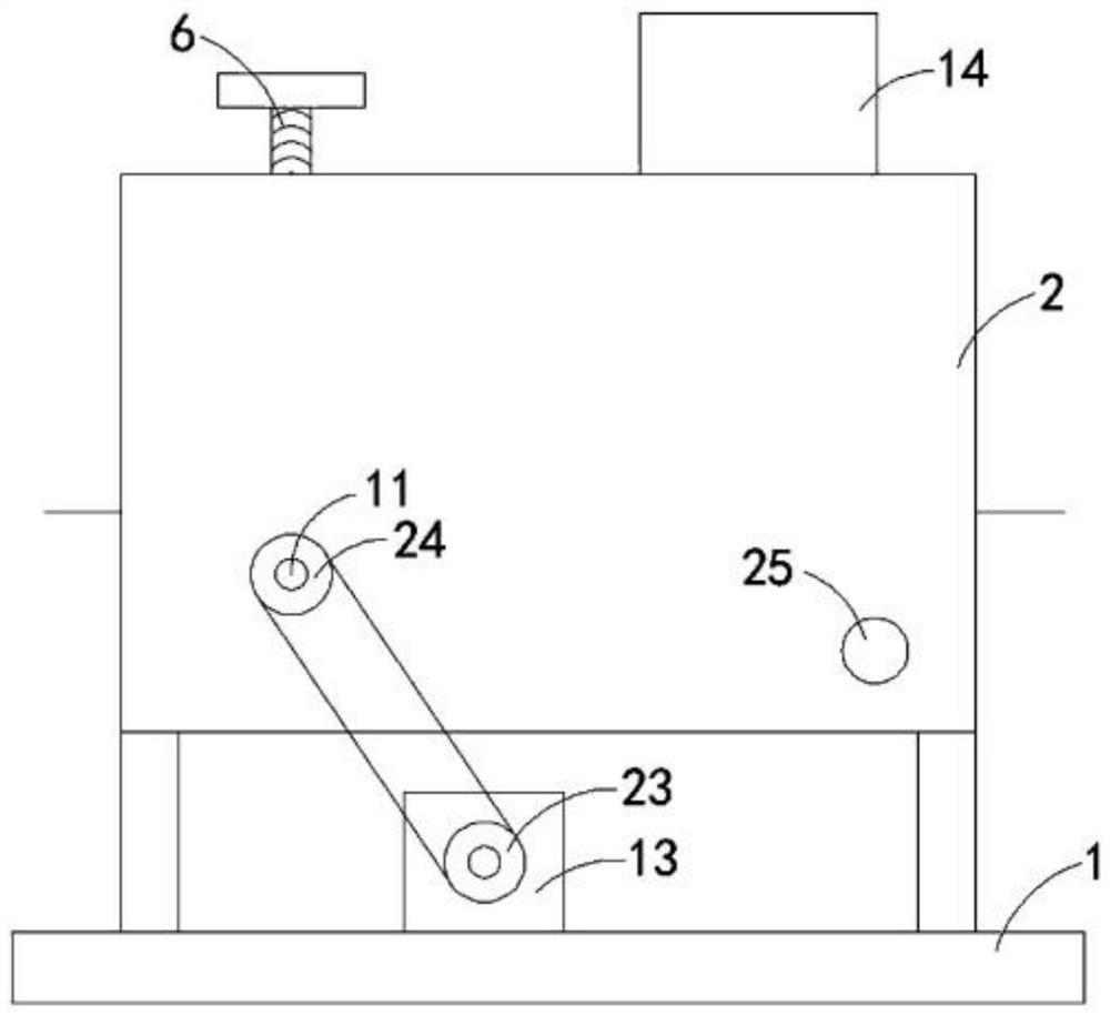 Drying device for cotton yarn production