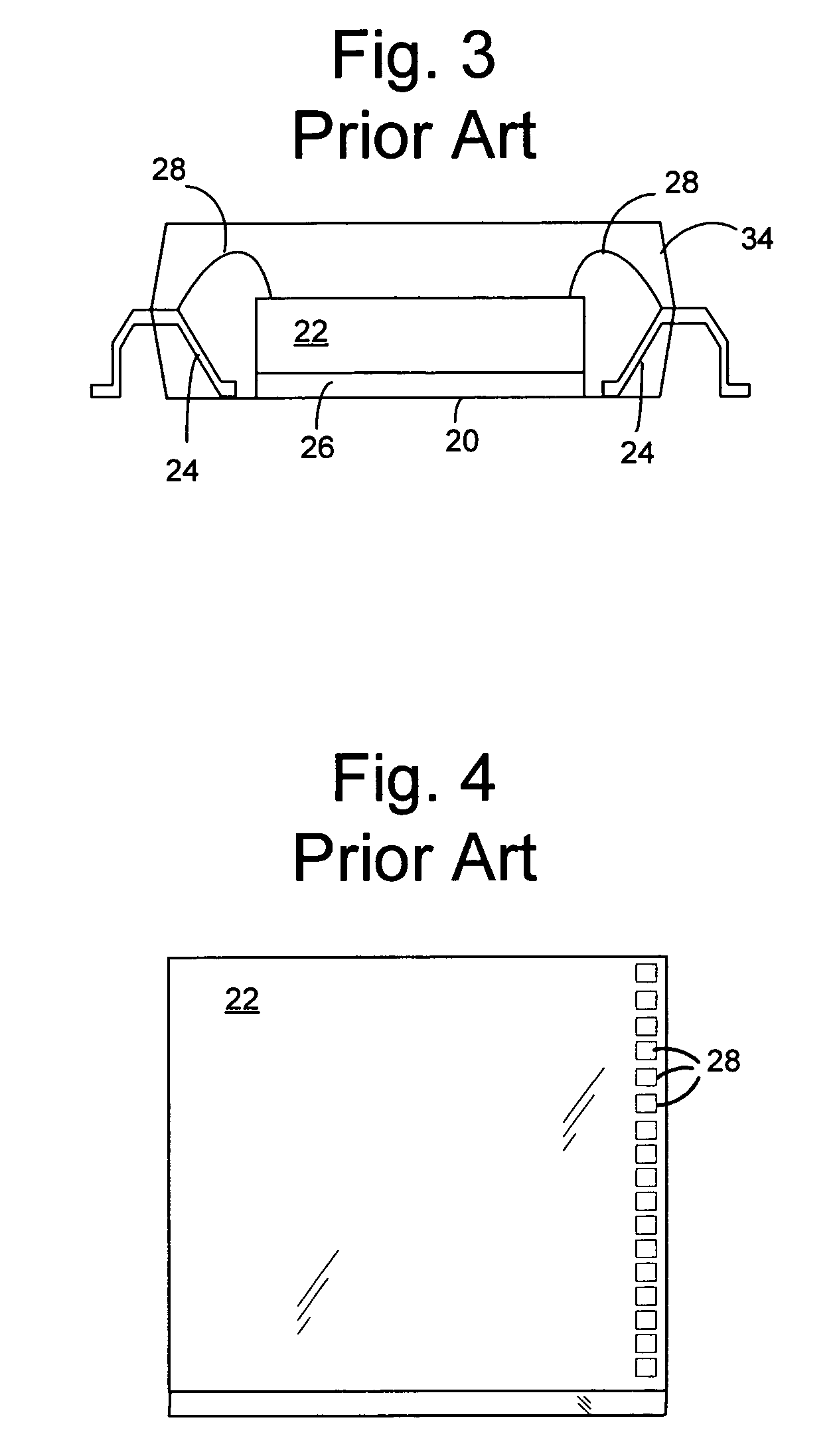 Die package with asymmetric leadframe connection