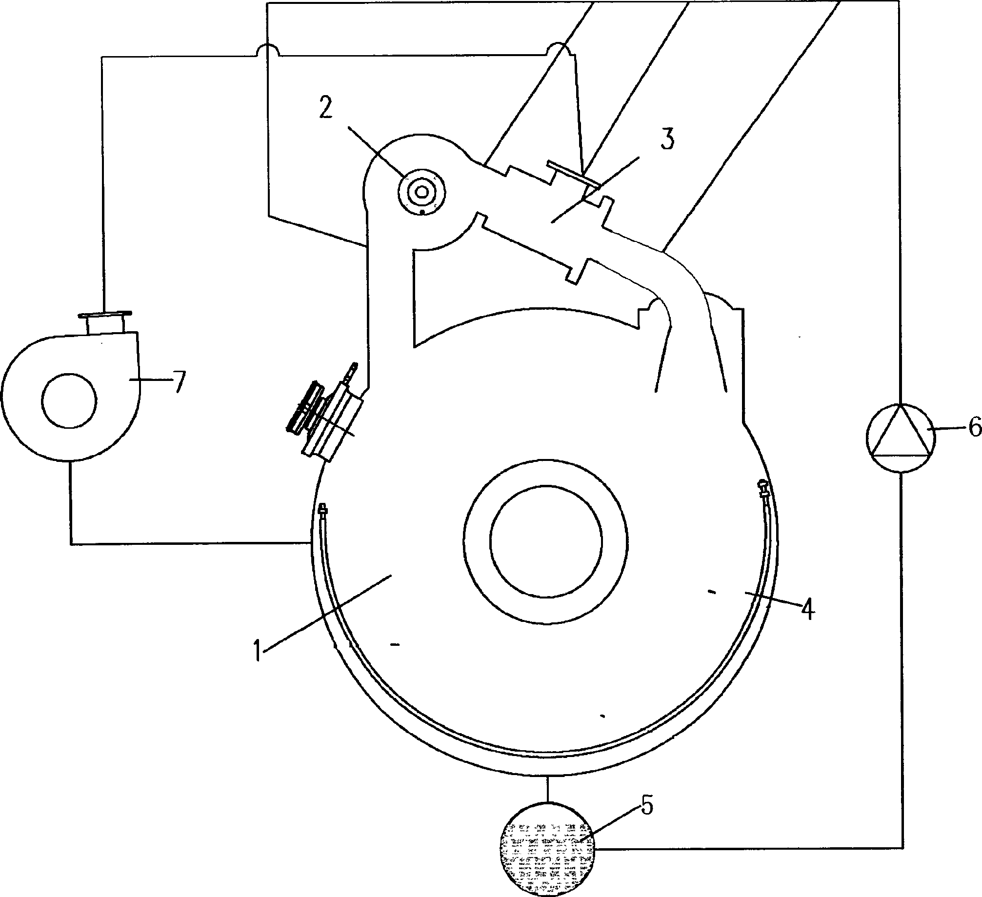 Method and device for dye solution infiltrating better during dyeing