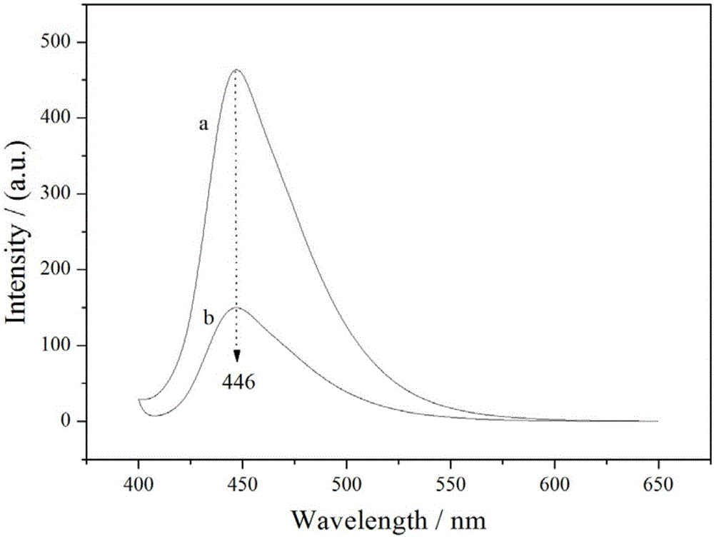 Double drug-loading fluorescent magnetic microsphere composite system and preparation method thereof