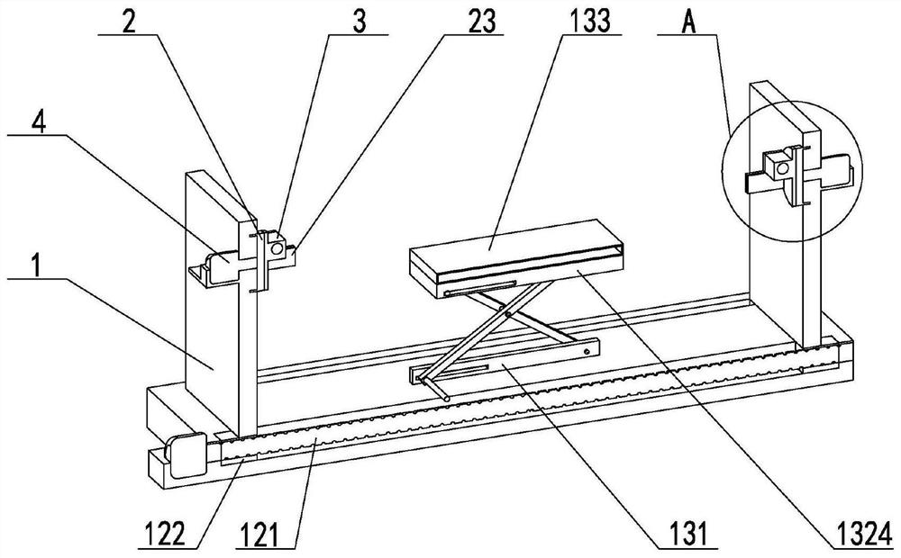 Bar optical coating overturning clamp