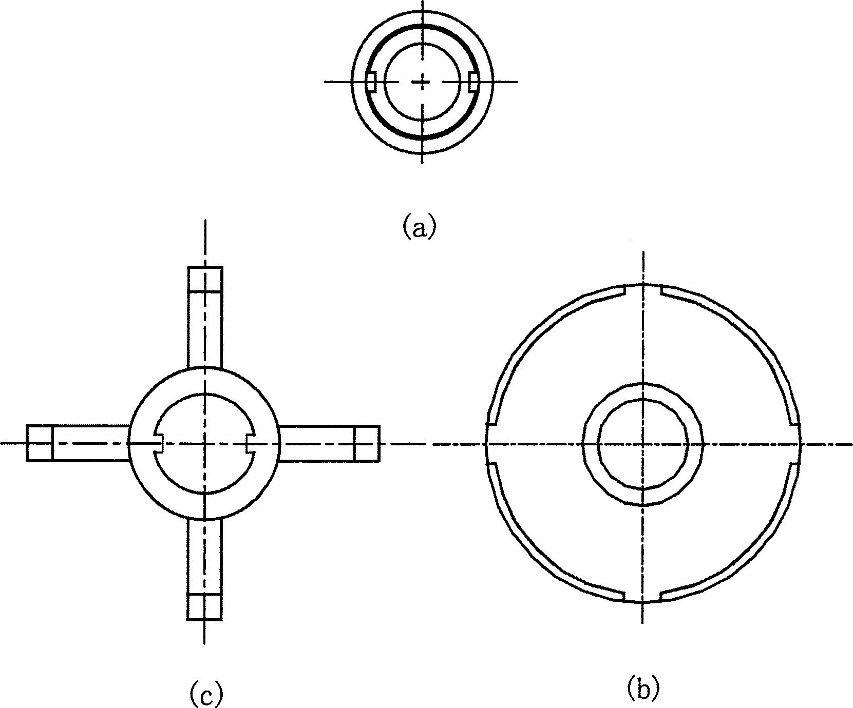 Ultrasonic motor for monitor cradle