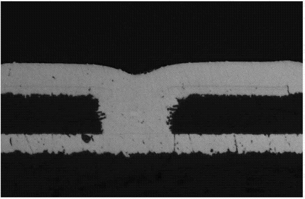 Copper electroplating filling method for fine blind holes in high-density circuit board