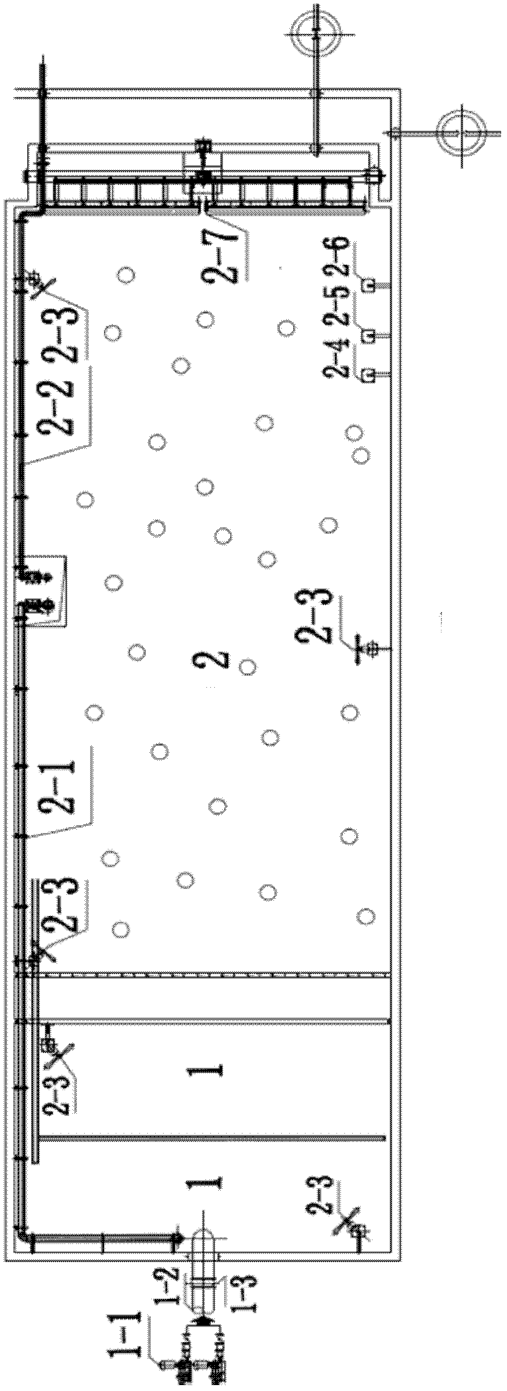 Reversed-order SBR (Sequencing Batch Reactor) water processing device and method for enhanced nitrogen removal