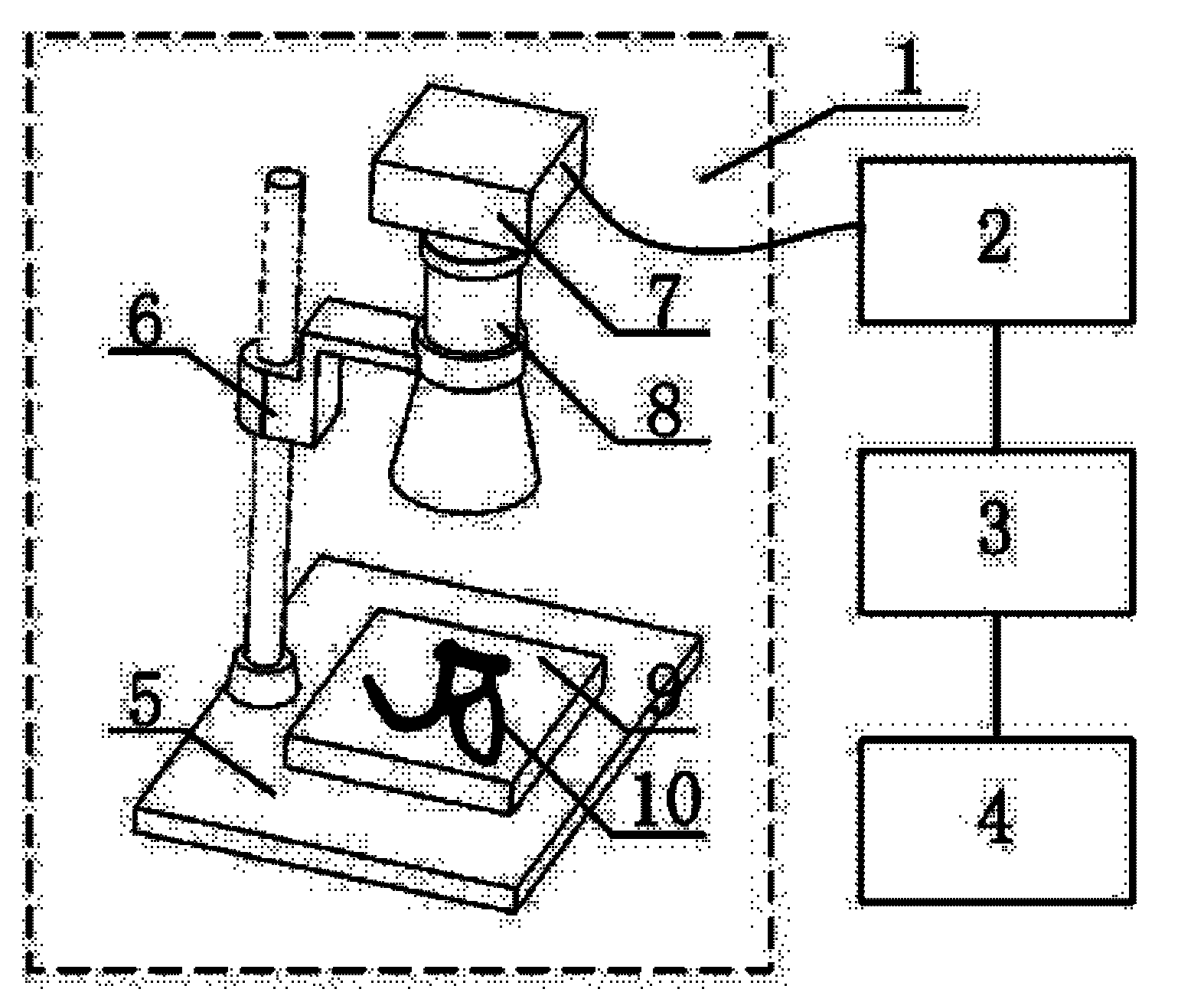 Method and device for measuring section contour of sealing strip of vehicle based on image matching