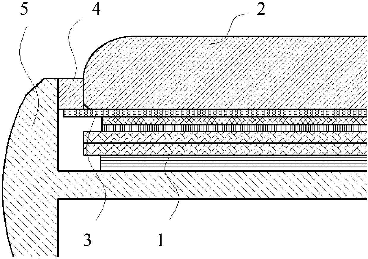 Display screen module and mobile terminal