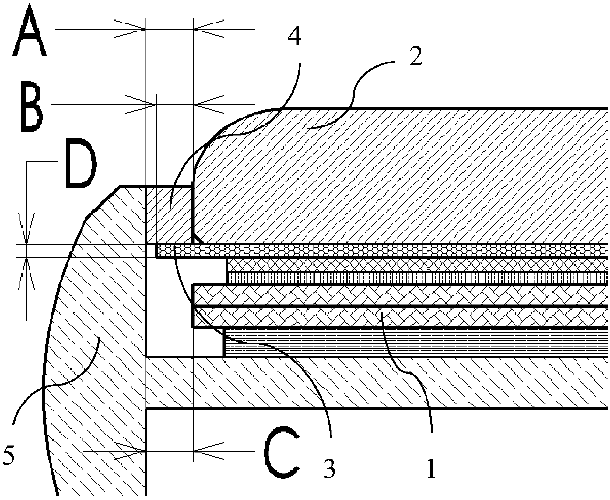 Display screen module and mobile terminal