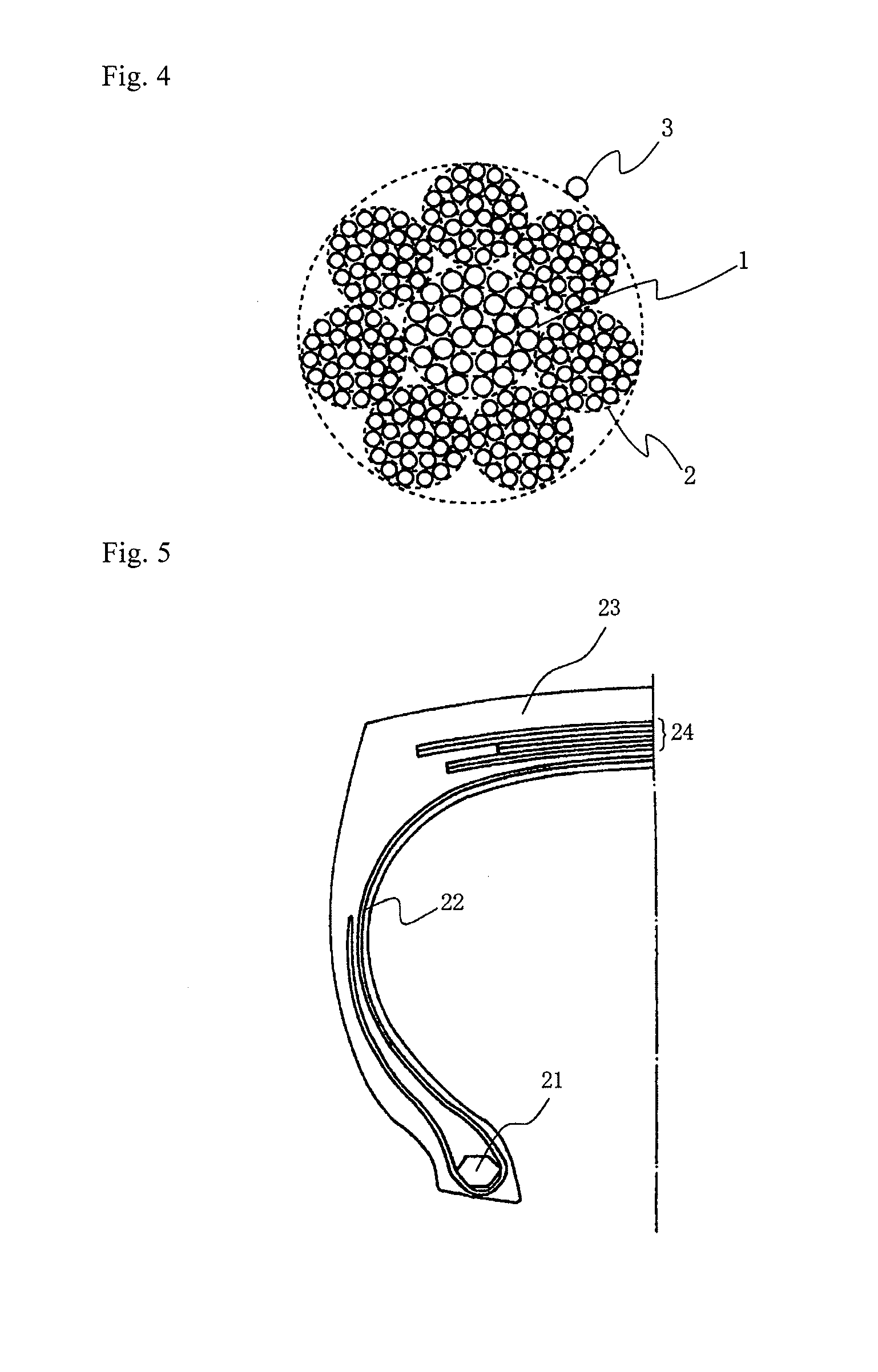 Rubber article-reinforcing steel cord and pneumatic tire