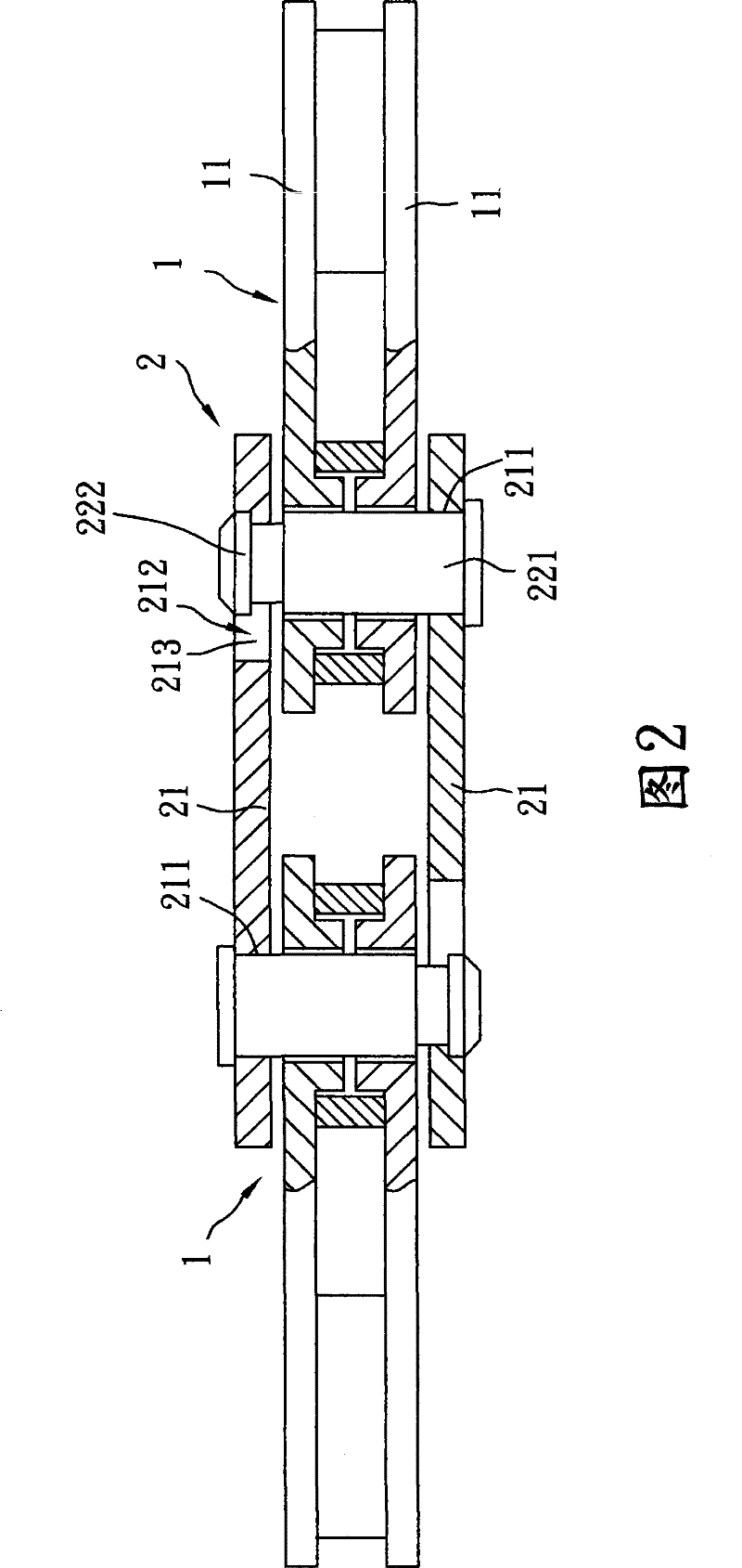 Adaptor group of chain