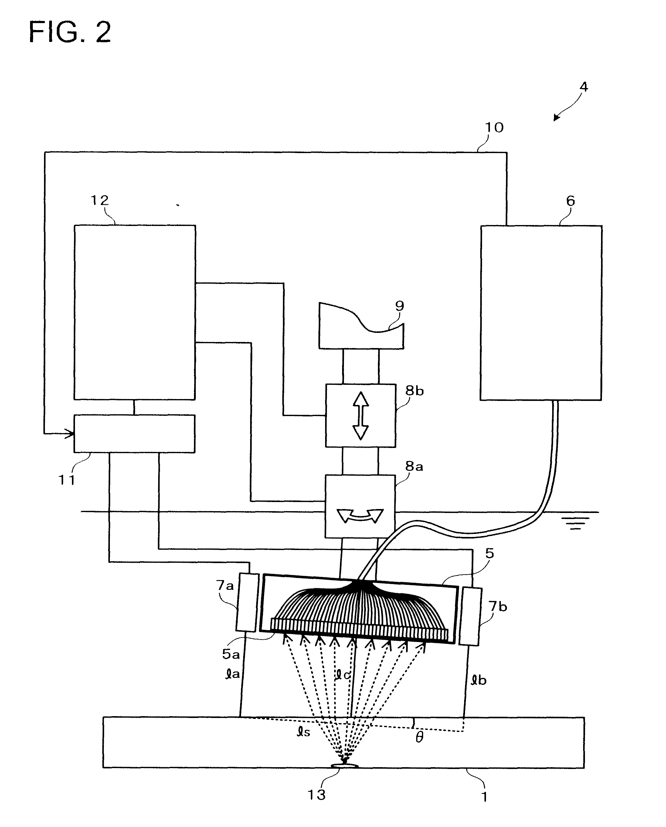 Ultrasonic inspection device and ultrasonic inspection method