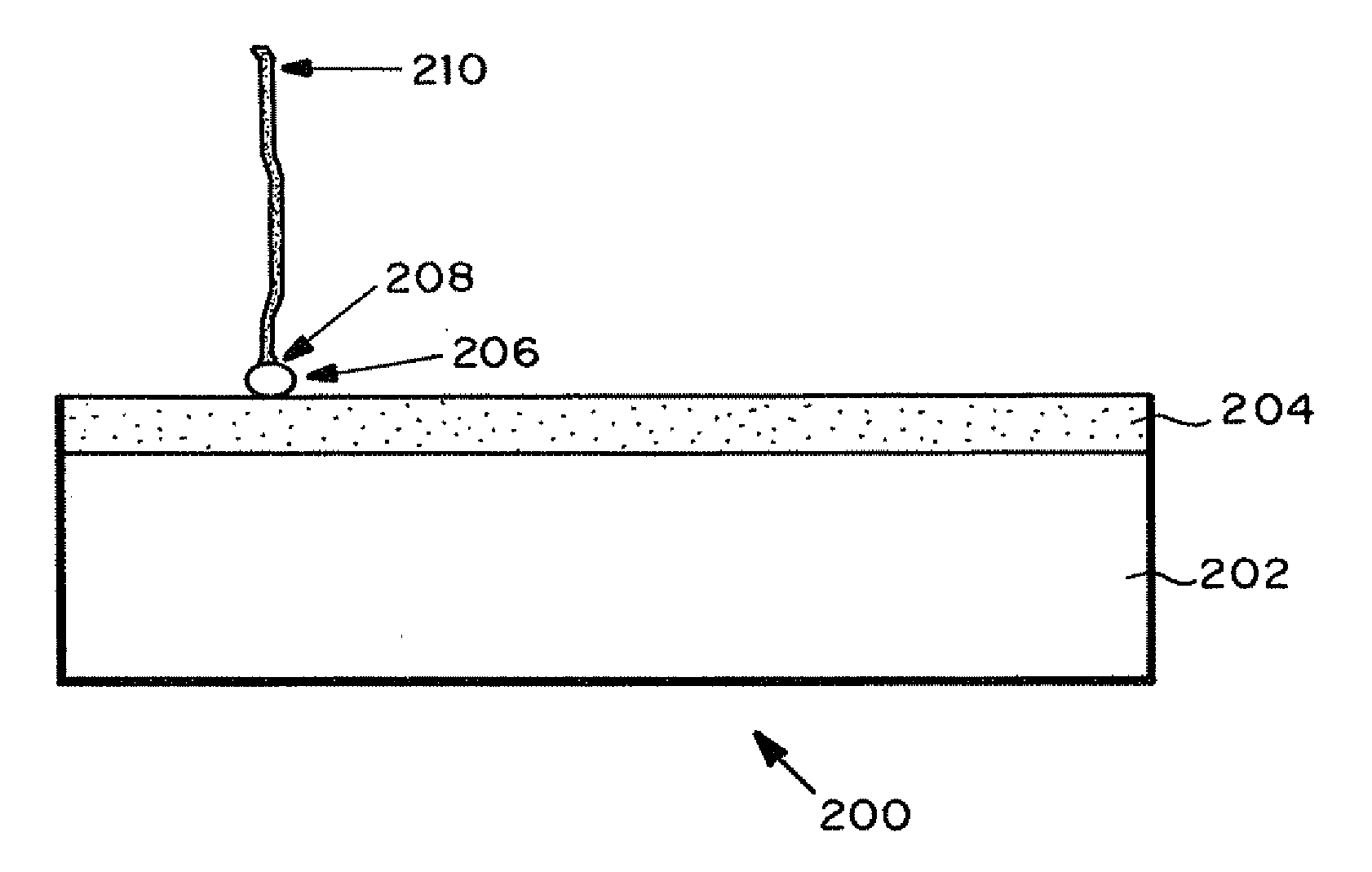 Vertically aligned arrays of carbon nanotubes formed on multilayer substrates