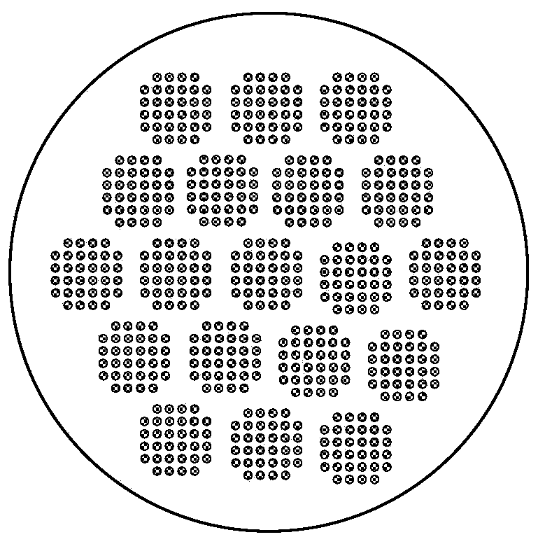 Optical fiber hydrogen sensor based on core/shell nano periodic linear array plasma metamaterial