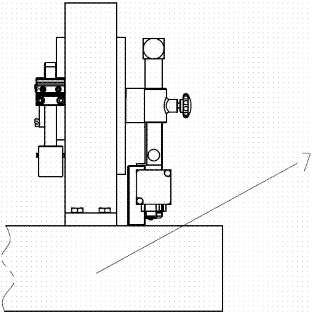 Air bearing supporting main beam system for dead-load type miniature force value standard device