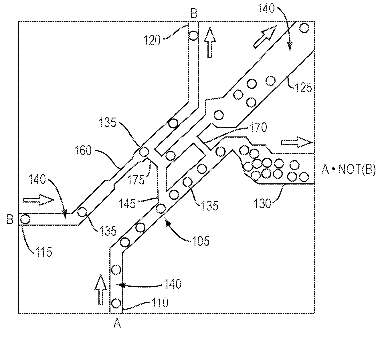 Microfluidic bubble logic devices