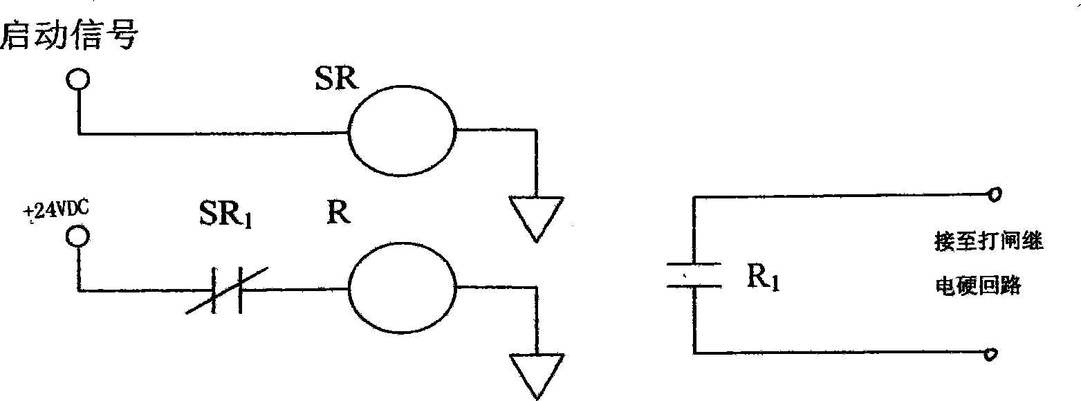 Full fault automatic stop relay protection circuit of steam turbine digital electrohydraulic control system master control modular unit