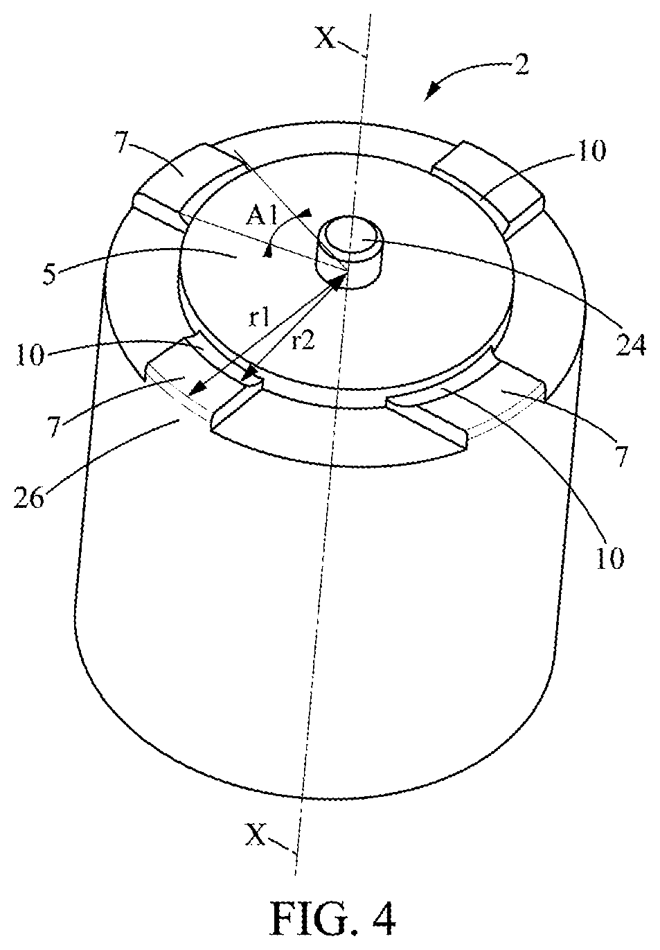 Electrical breaking contact