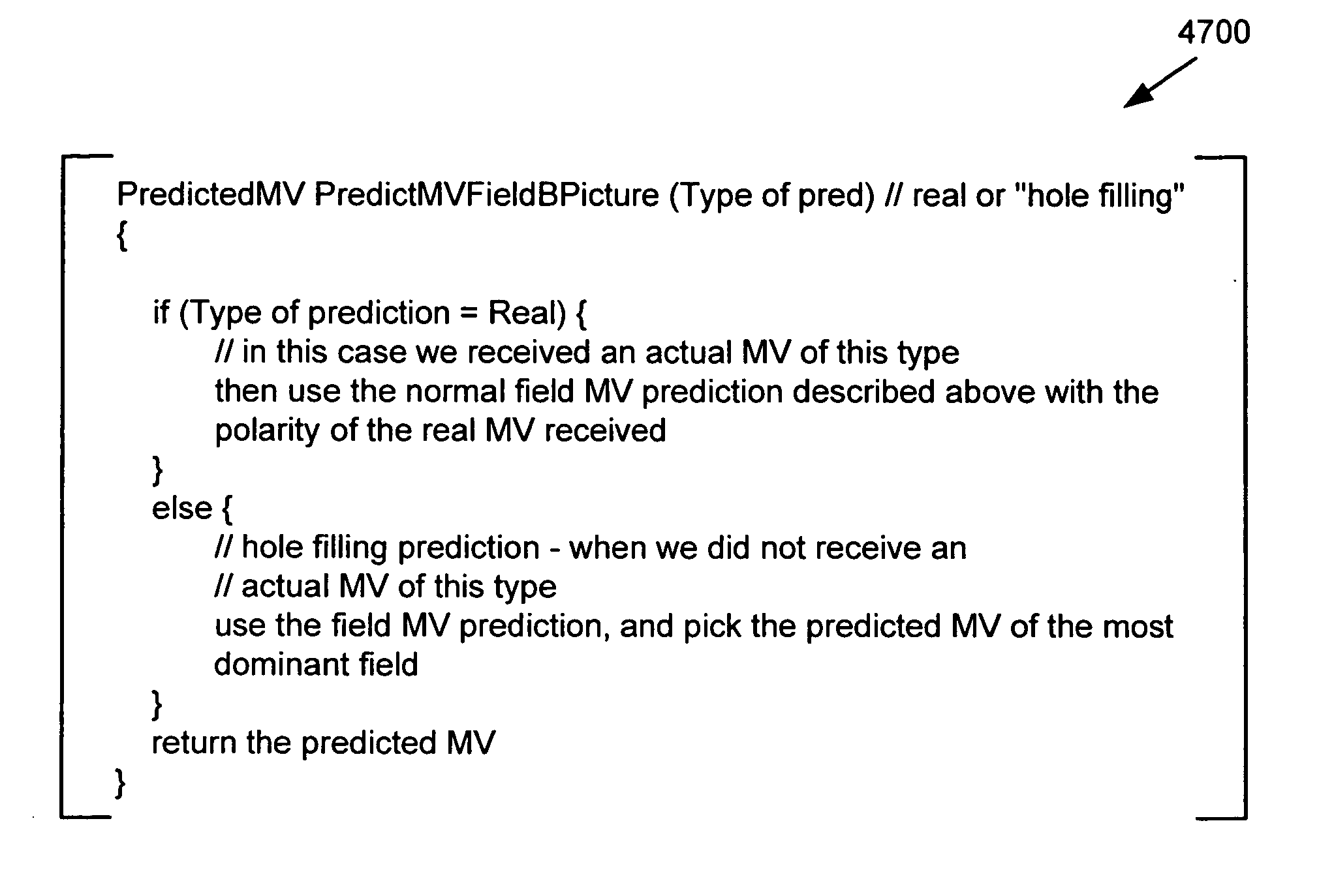 Motion vector prediction in bi-directionally predicted interlaced field-coded pictures