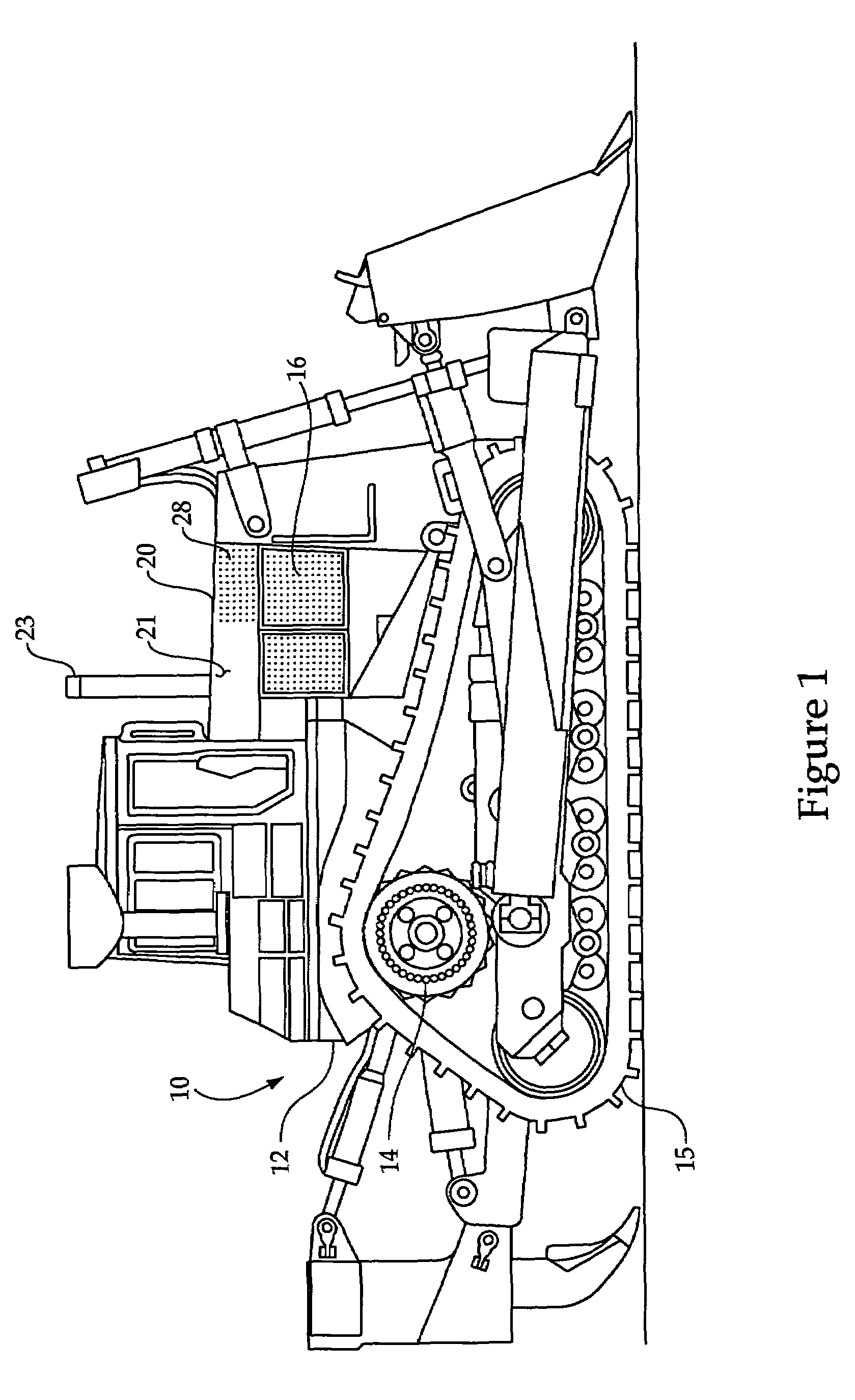 Engine hood assembly enclosure with exhaust aftertreatment device integrated therein, and machine using same