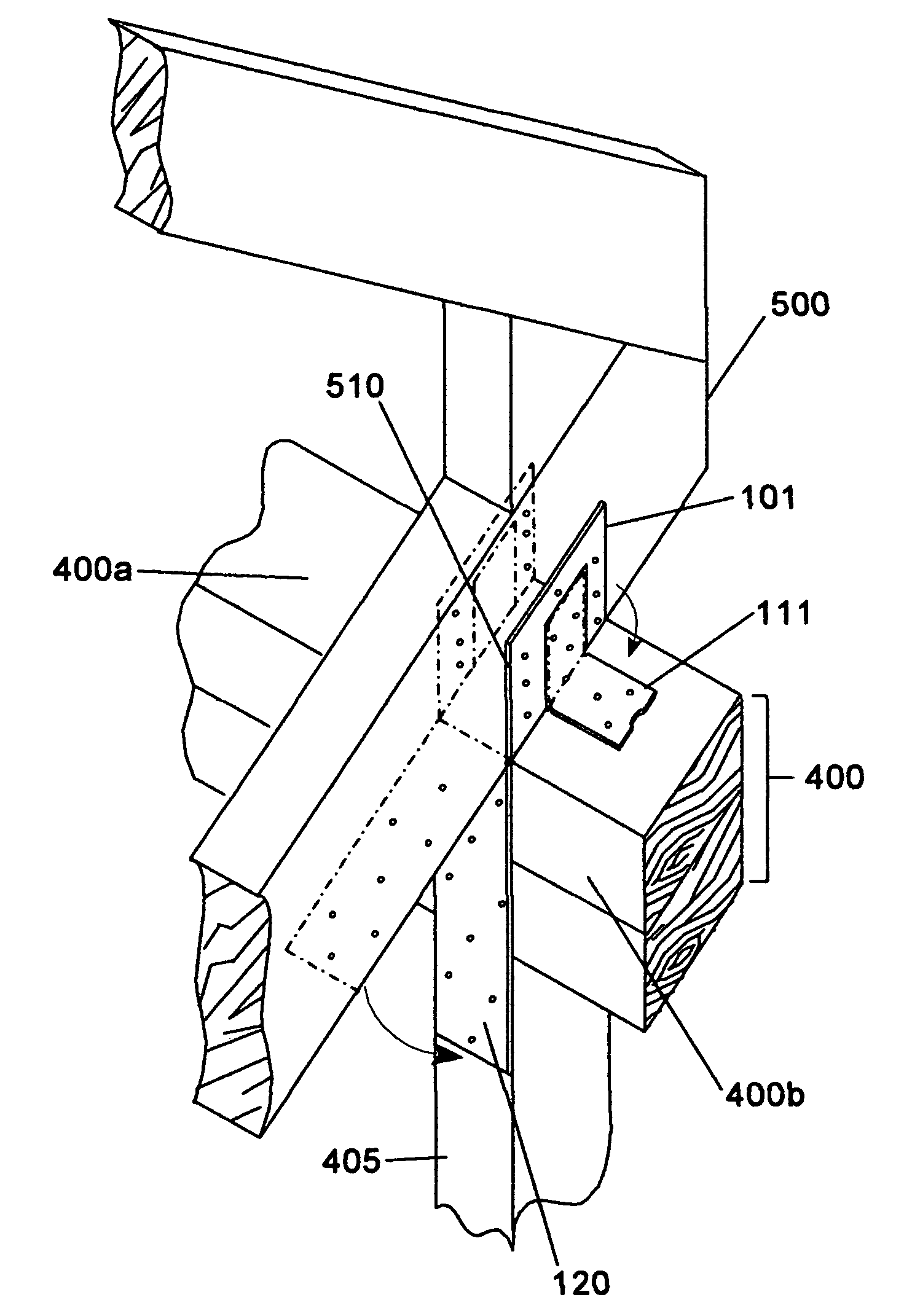 Device and method for interconnecting framing components