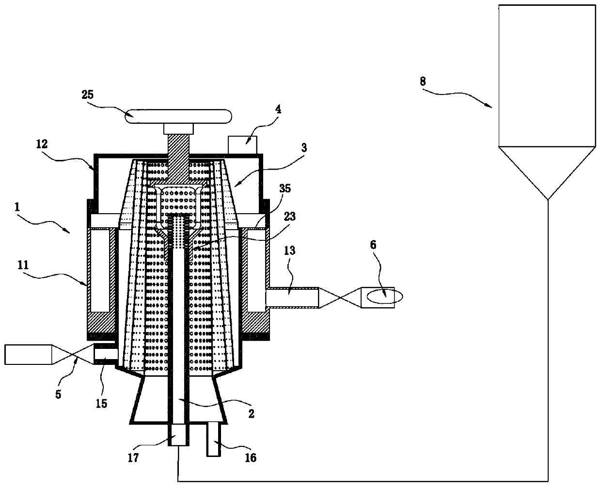 Wafer linear cutting slurry filtering device and cleaning control system thereof