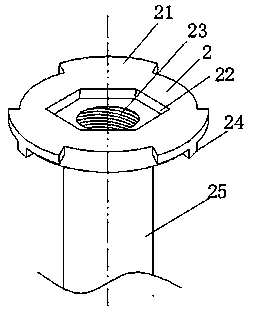 Anti-backing bone screw assembly