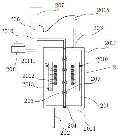 Pig slaughtering system