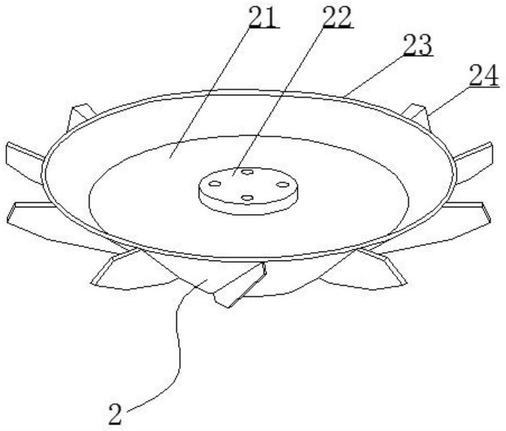 Fishpond cultivation oxygenation device capable of preventing sundries from winding