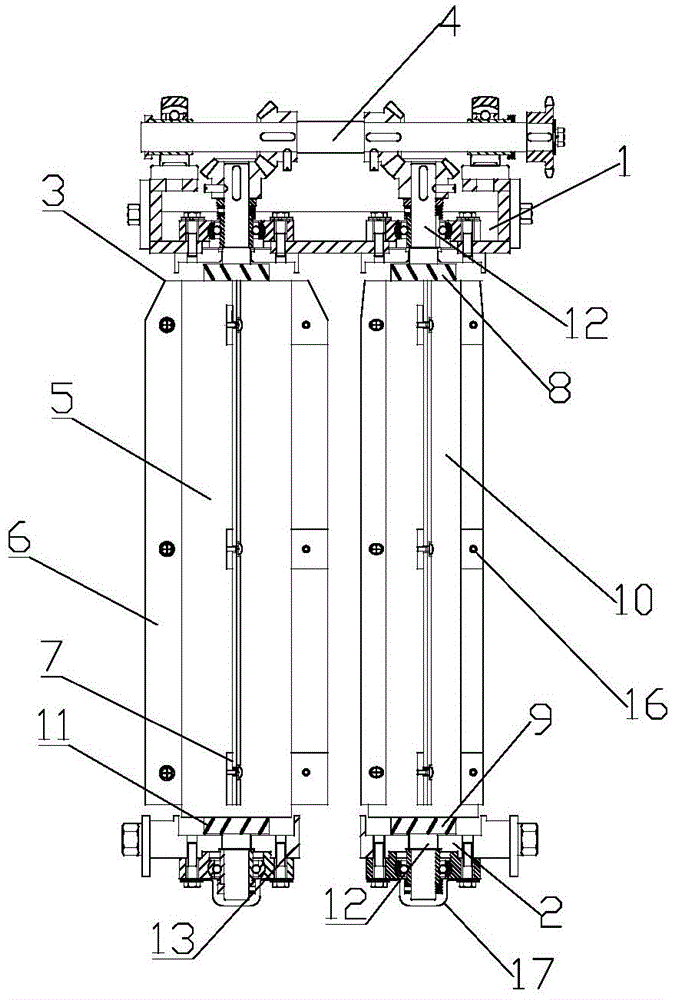 Blade type anti-winding fruit picking roller