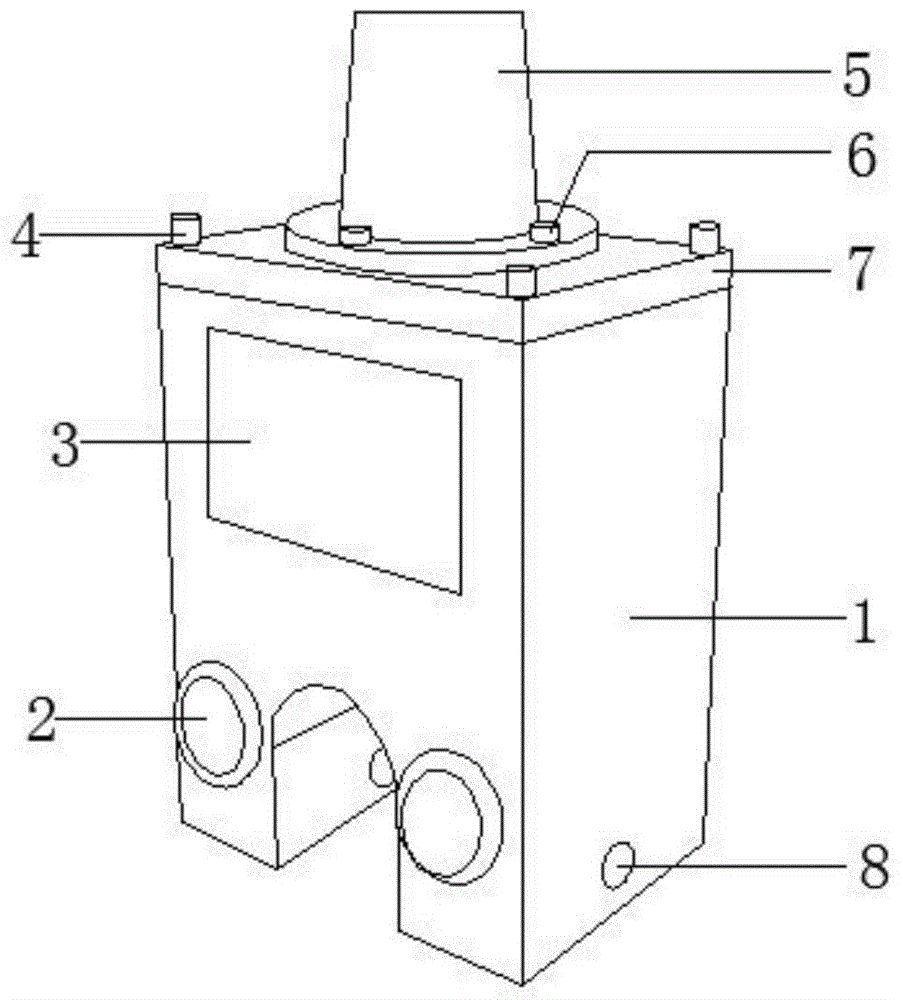 Integrated wireless power map sensor