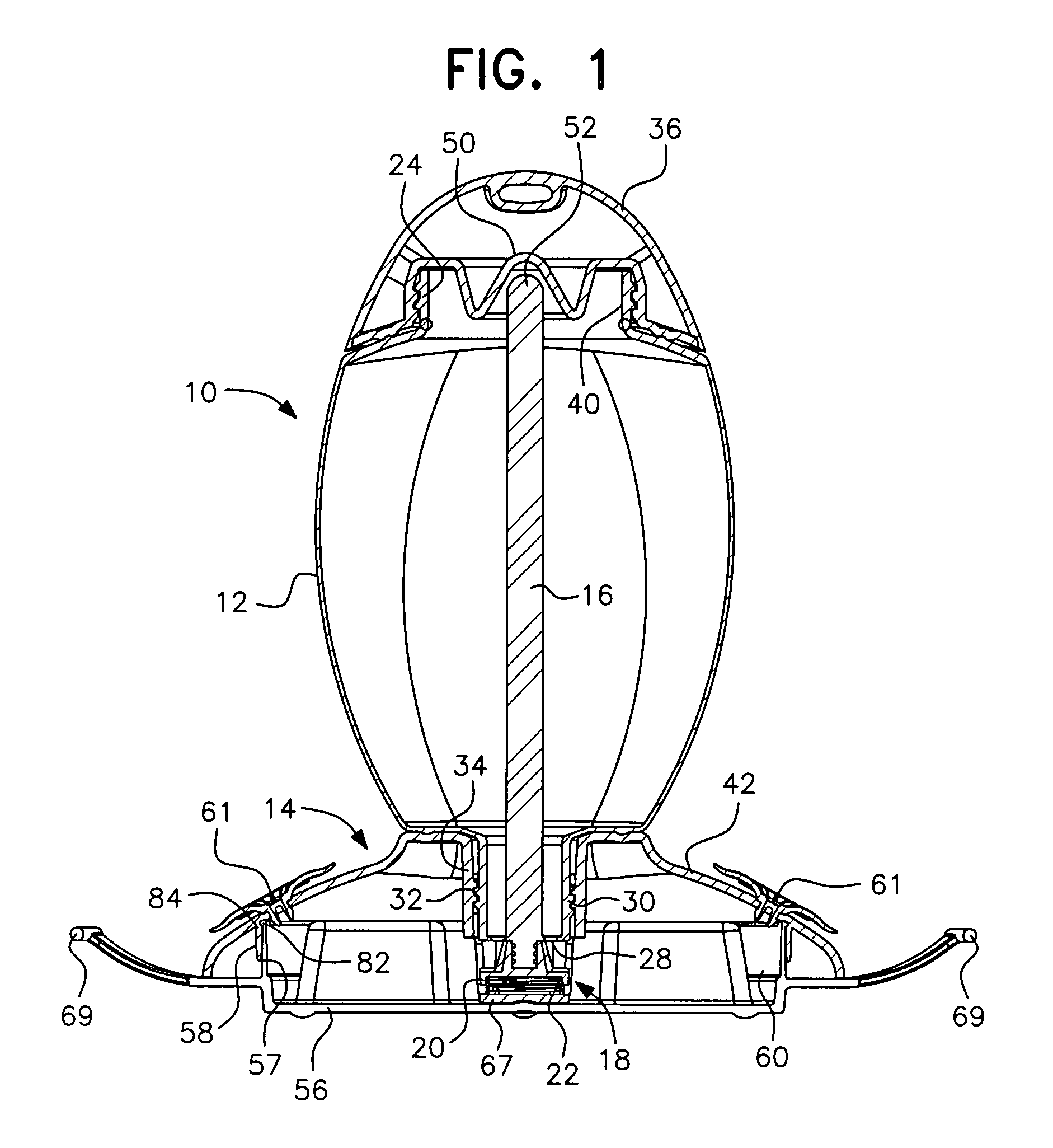 Top-fill hummingbird feeder