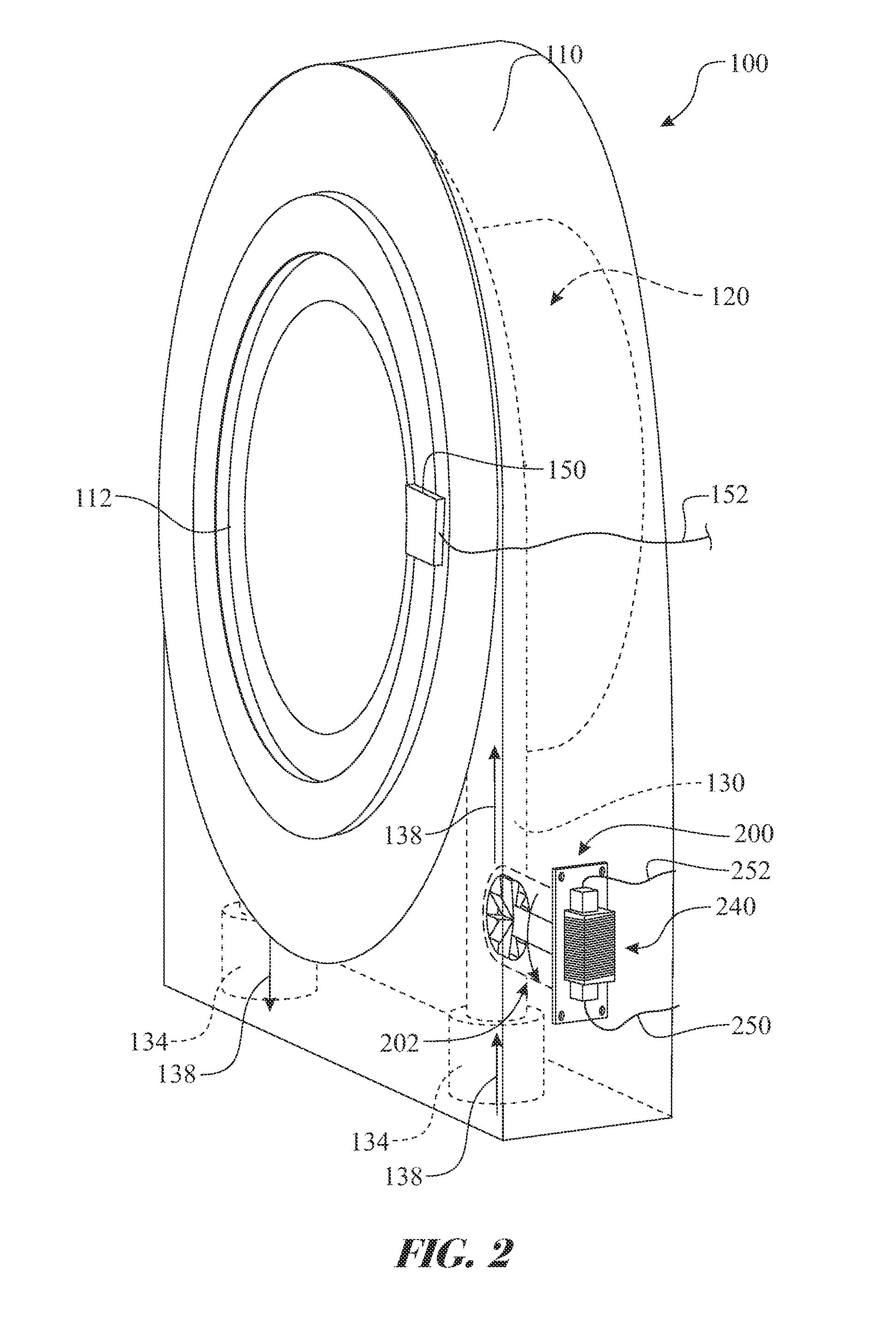 Power harvesting bearing configuration