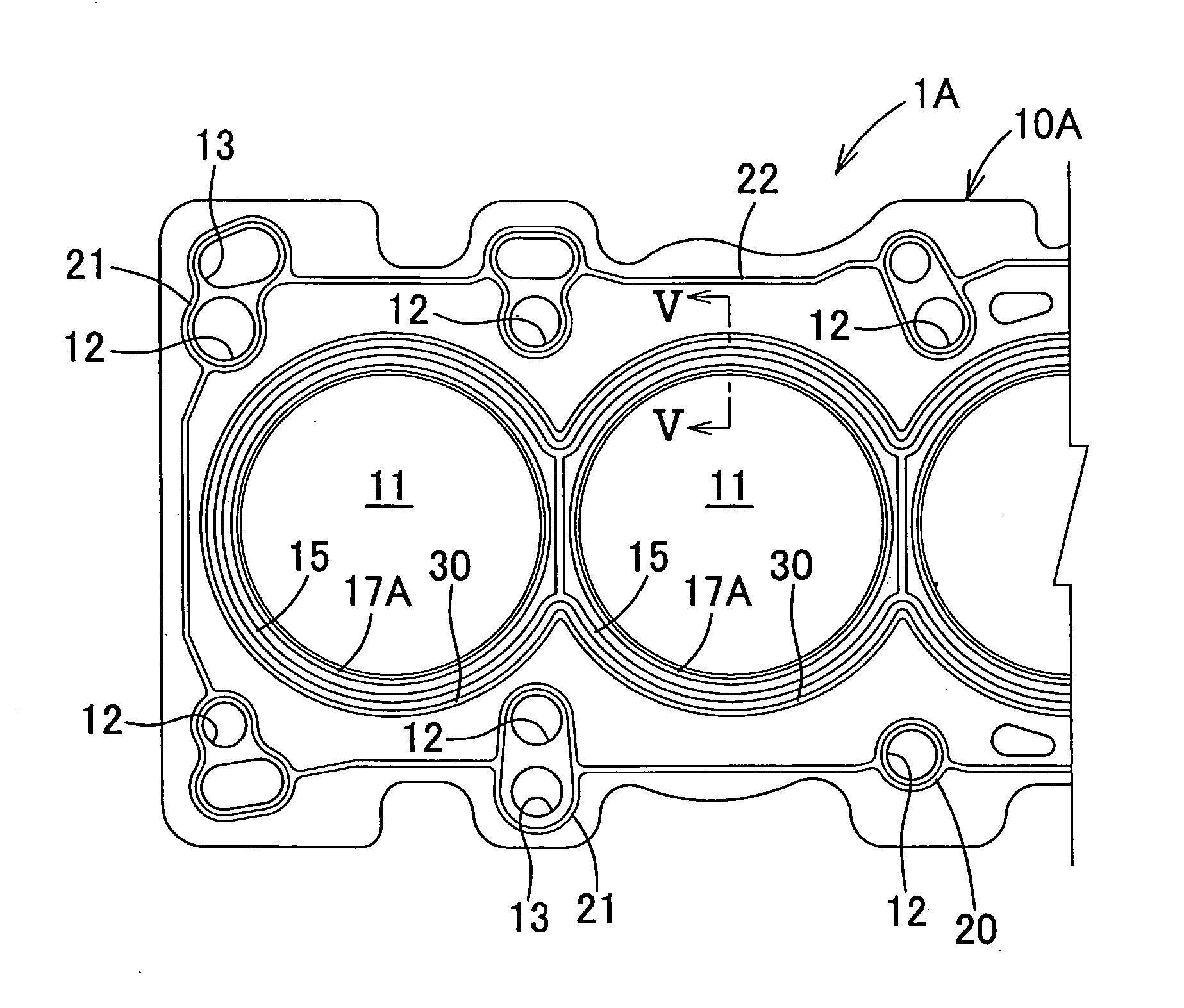 Metal gasket