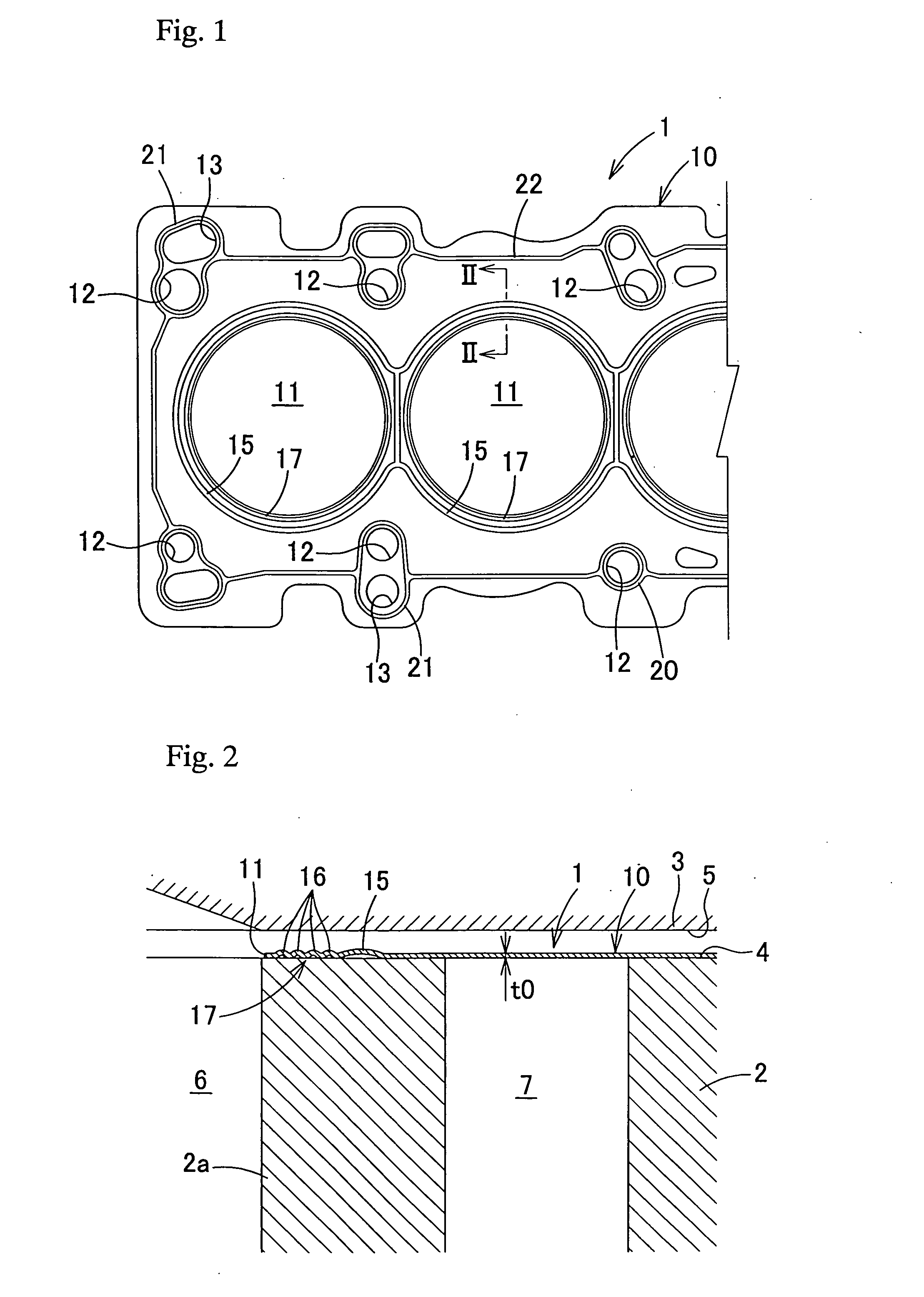 Metal gasket