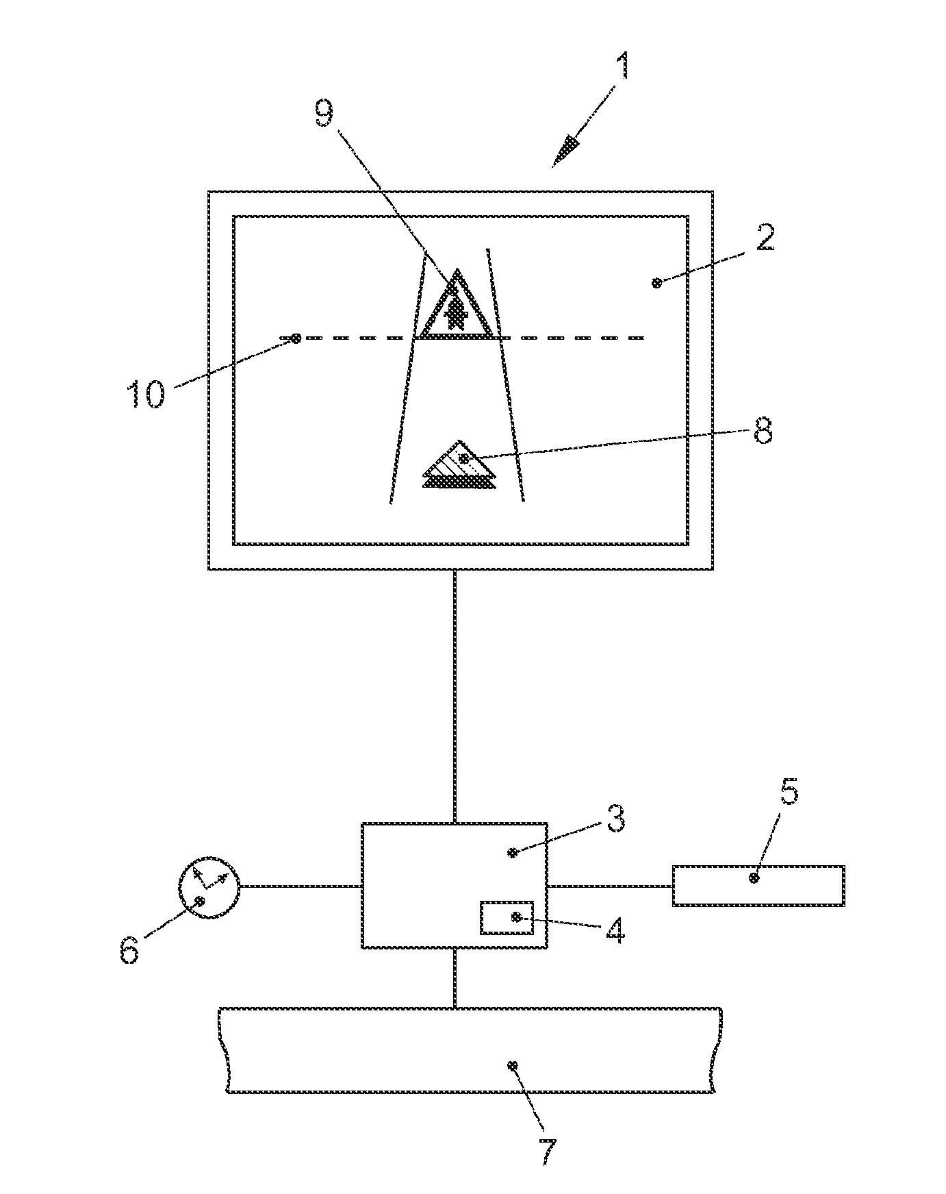 Method and device for displaying information in a vehicle