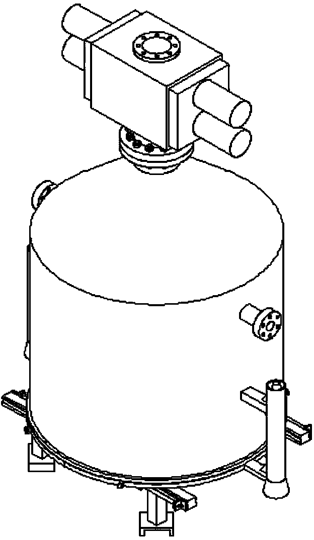 Oil control guiding device for marine oil and gas blowout