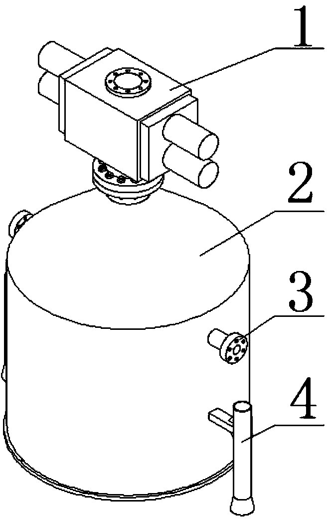 Oil control guiding device for marine oil and gas blowout