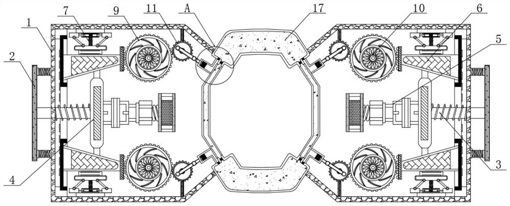 Golden finger oxide layer erasing device for computer hardware