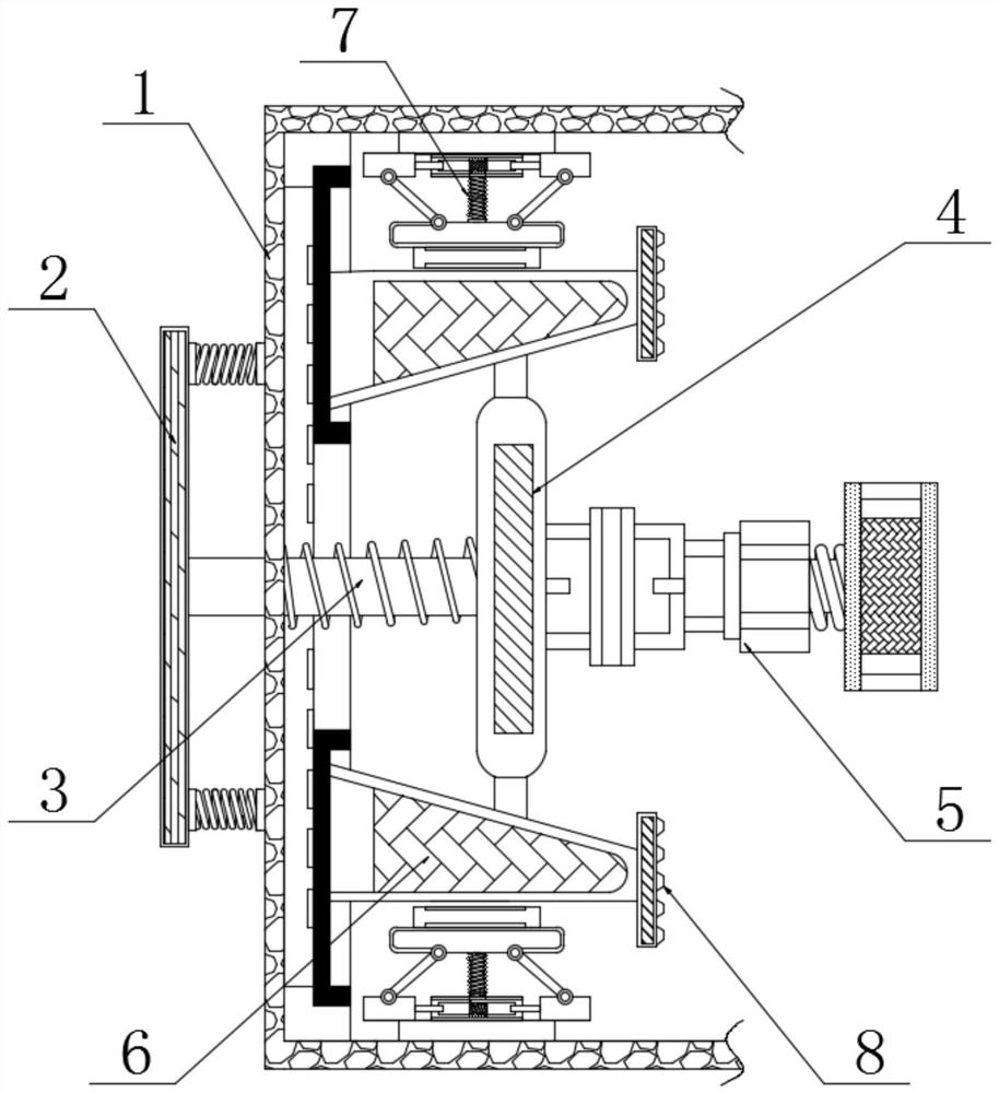 Golden finger oxide layer erasing device for computer hardware