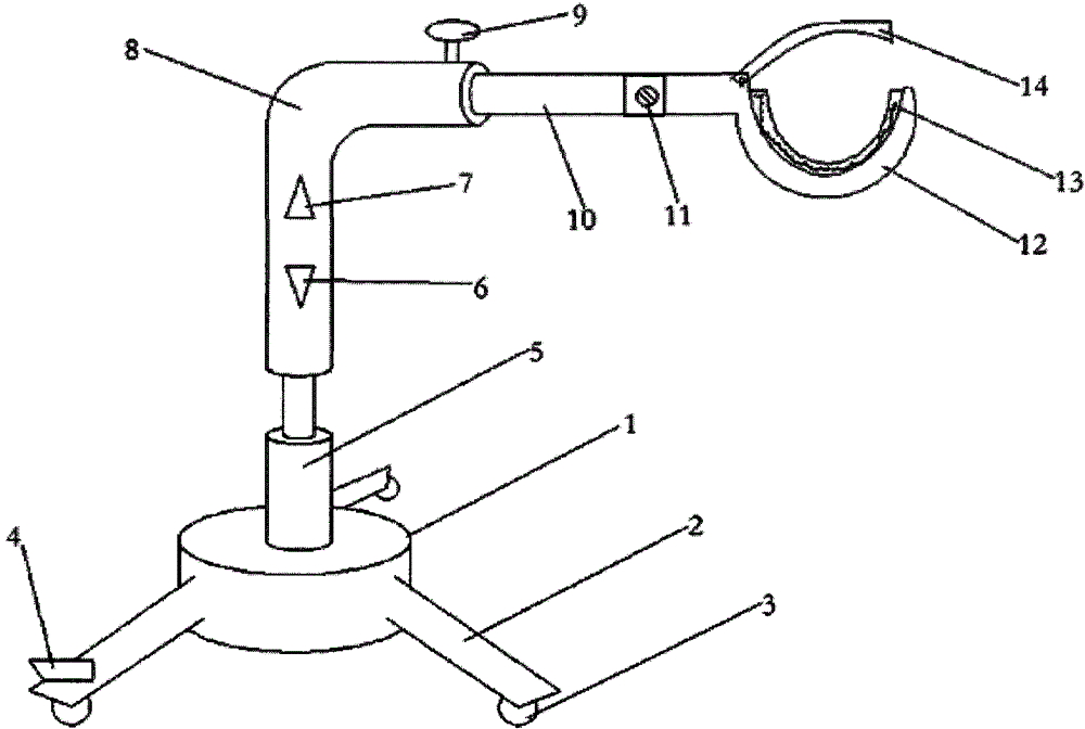 A support for hand and foot surgery care