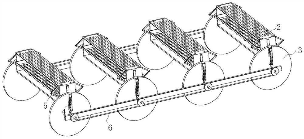 Hardware part heat treatment drying system and drying method thereof