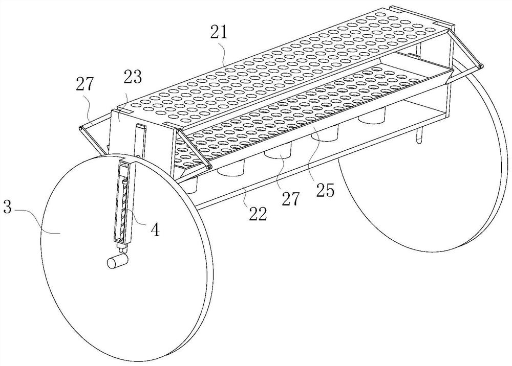 Hardware part heat treatment drying system and drying method thereof