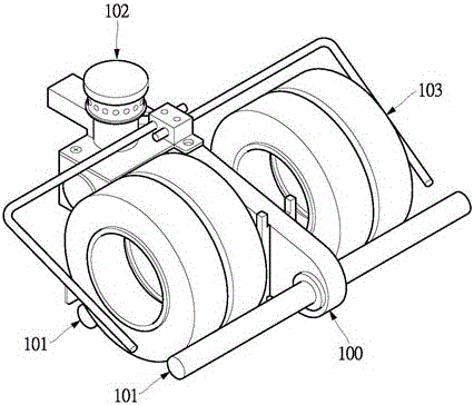 Single-thread elastic yarn feeder