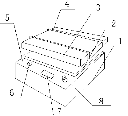 Electric shaking bed